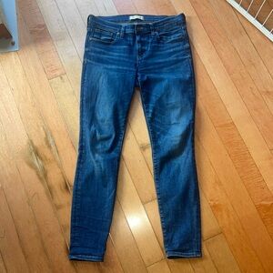 Madewell skinny jeans